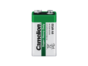Blokbatterij 9V